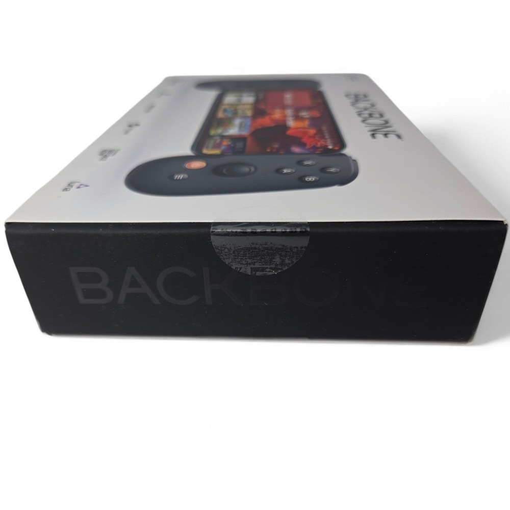 Backbone One Mobile Gaming Controller iPhone Lightning Black BB02BR SEALED NEW - Picture 4 of 5